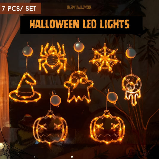 7 Pcs Halloween LED Lights